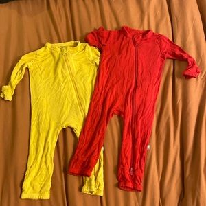 Kyte baby zip romper bundle. Size 0-3
